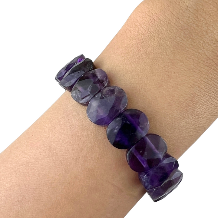 Amethyst Stretch Bracelet