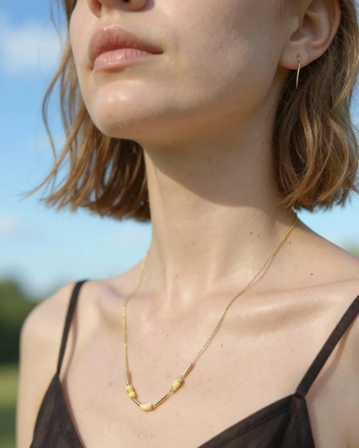 natural jade necklace, minimal chain necklace with green stone, 925 silver, handmade crystal jewelry, gemstone necklace
