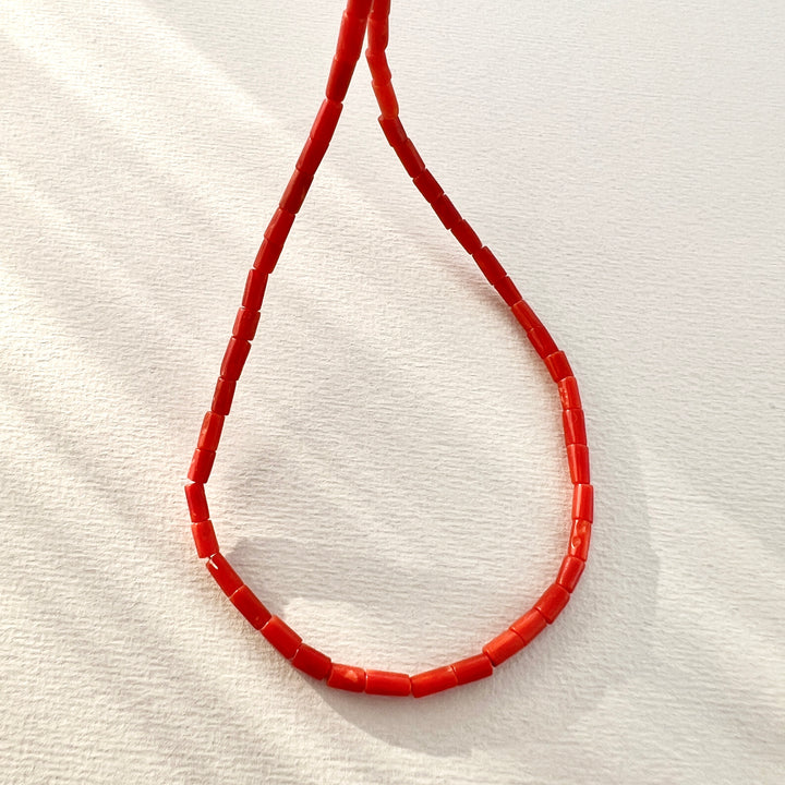 Coral Necklace, Coral Choker